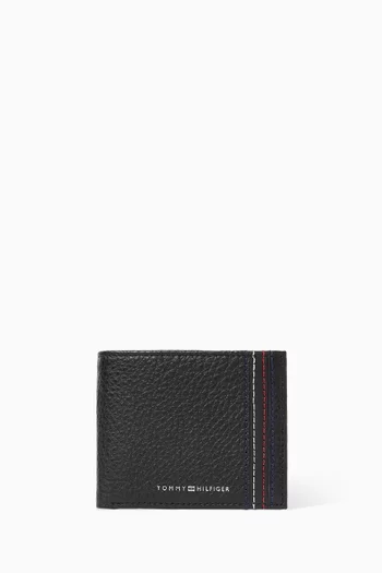 Logo Bifold Wallet in Leather
