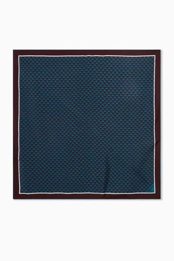 Symbole Scarf in Silk Twill