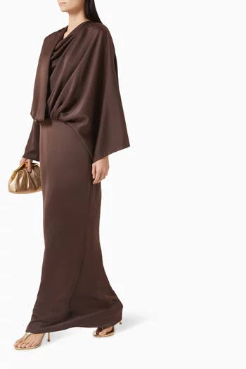 فستان مونيومنت مزيج حرير