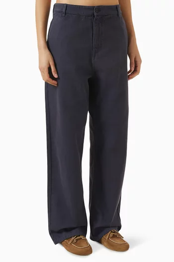 パンツ 00s miumiu wide straight pants (44) navy Shop Miu Miu Pants for Women Online in Oman | Ounass