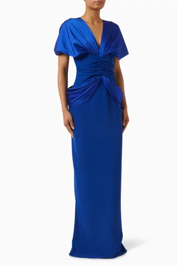 Jouri Ruched-waist Dress