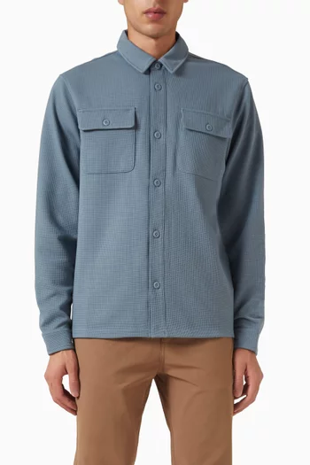 Waffle Shirt Jacket