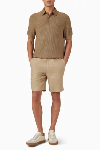 Flap Pocket Shorts in Hemp