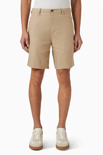 Flap Pocket Shorts in Hemp