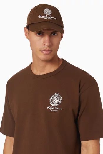 Embroidered Logo Hat in Cotton