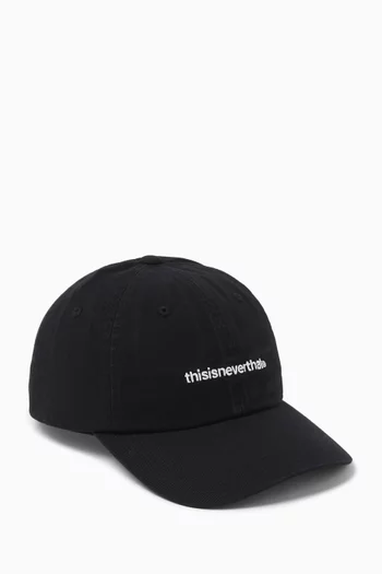 T-logo Baseball Cap in Cotton-twill
