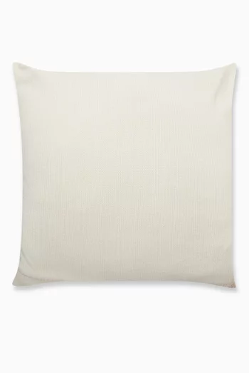 وسادة مزينة بدب بولو بجوار البحر، 60 × 60 سم