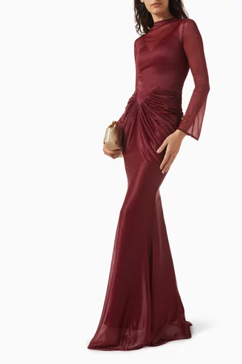 Drape Maxi Dress