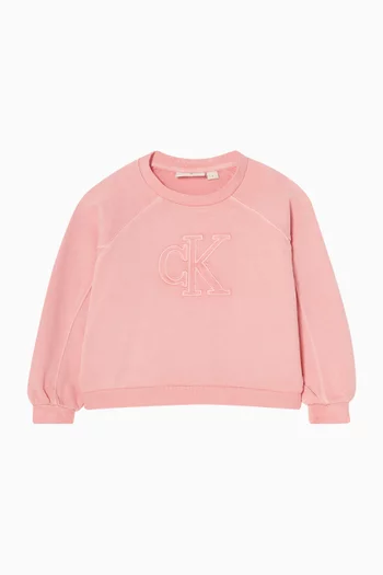Logo Sweatshirt in Cotton