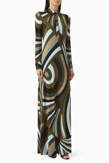 Shop Pucci Long Sleeved Dresses for Women Online in Oman | Ounass