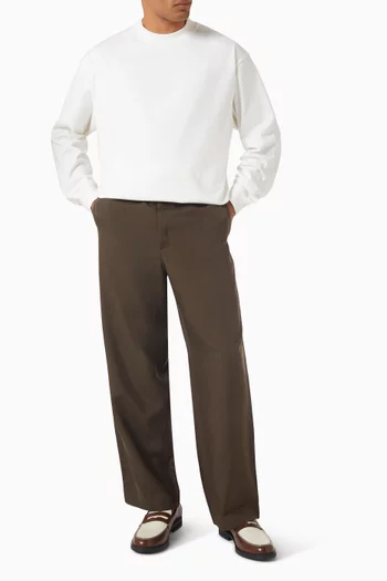Walk Easy Pants in Silk Gabardine