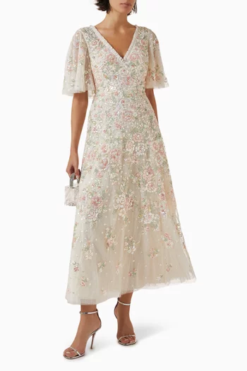 Sequin Bouquet Dress