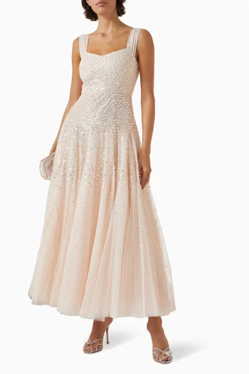 Sunrise Sequin Sweetheart Gown