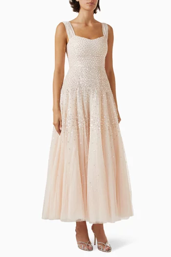 Sunrise Sequin Sweetheart Gown