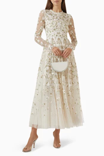 Camellia Ditsy Gown in Tulle