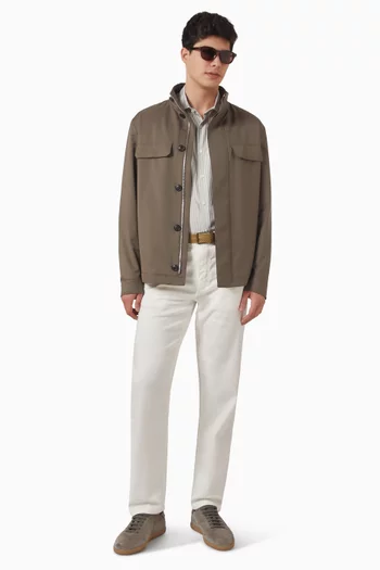 Roccia Pants in Cotton & Linen
