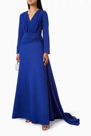 Embellished Maxi Dress