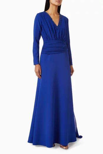 Embellished Maxi Dress