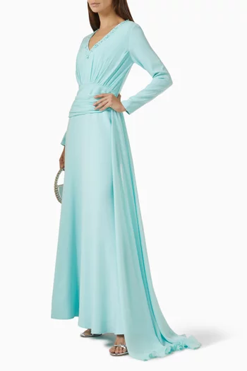 Embellished Maxi Dress