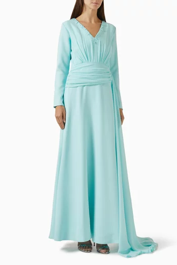 Embellished Maxi Dress
