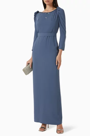 Embellished Maxi Dress