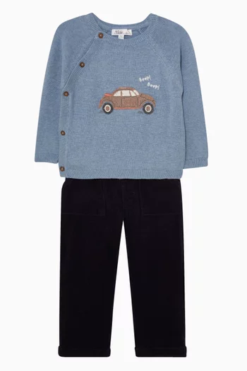 Alvin Car Knitted Jumper