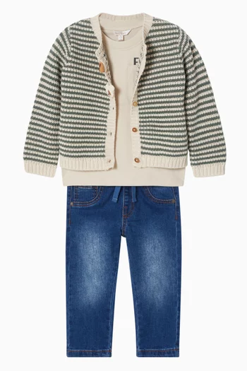 تي شيرت اوتباك ادفينتشر فوكس قطن للأولاد الرضع