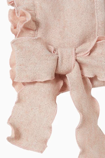 Ruffle-trim Bonnet