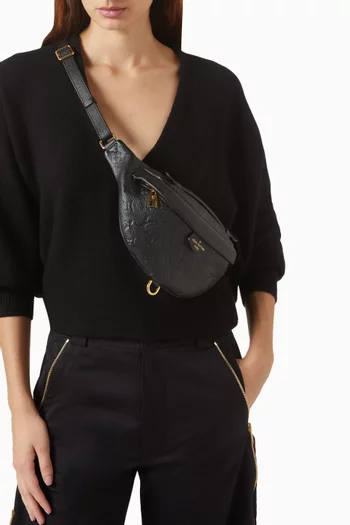 Belt Bag in Empreinte Leather