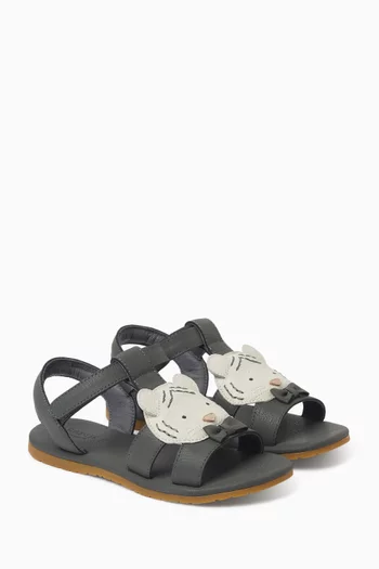 Dhalo Sandals in Leather