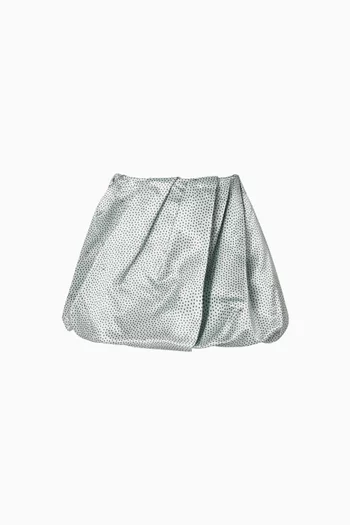 Polka Dot Bubble Skirt