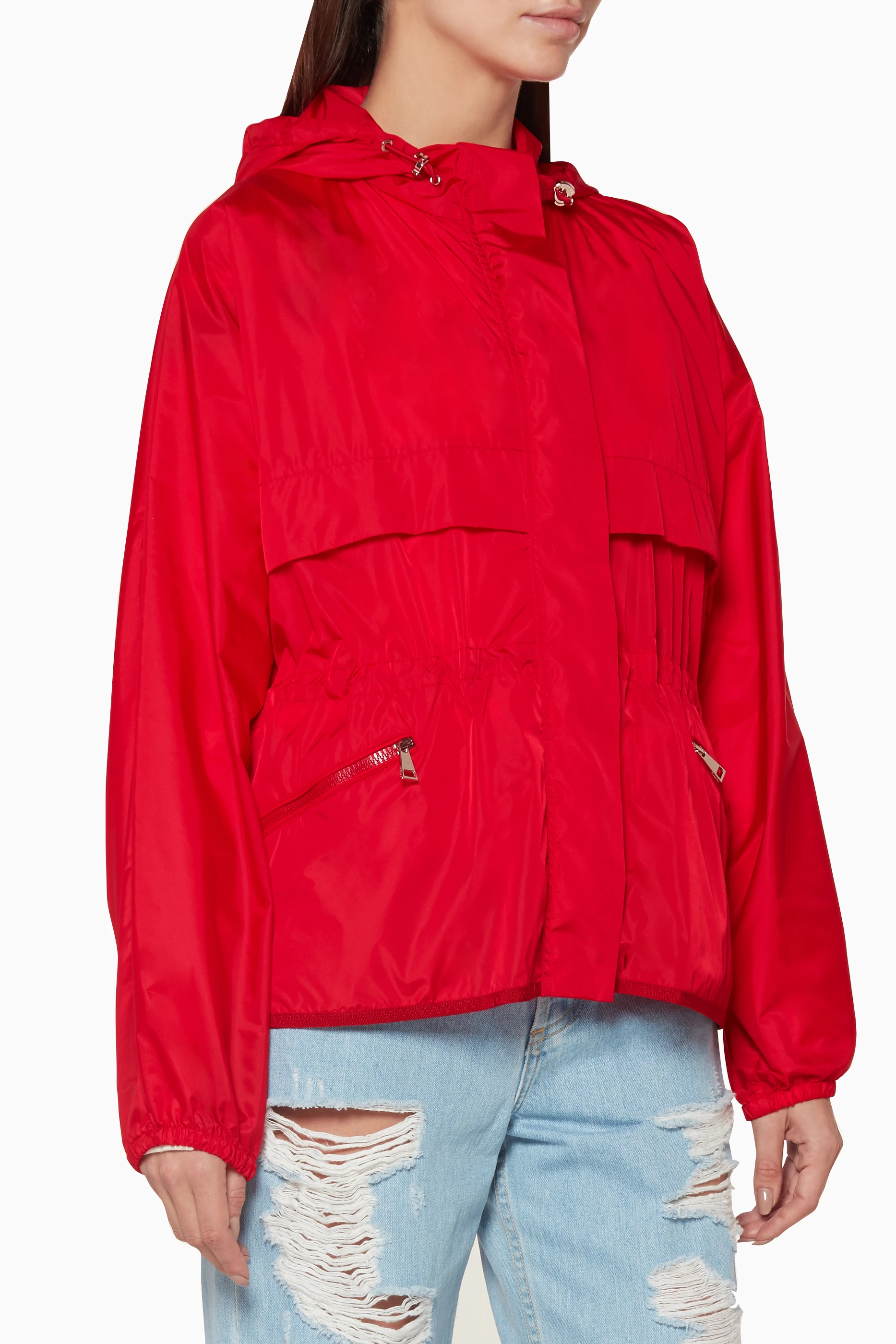 Buy Moncler Red Red Jais Jacket for Women in Oman Ounass