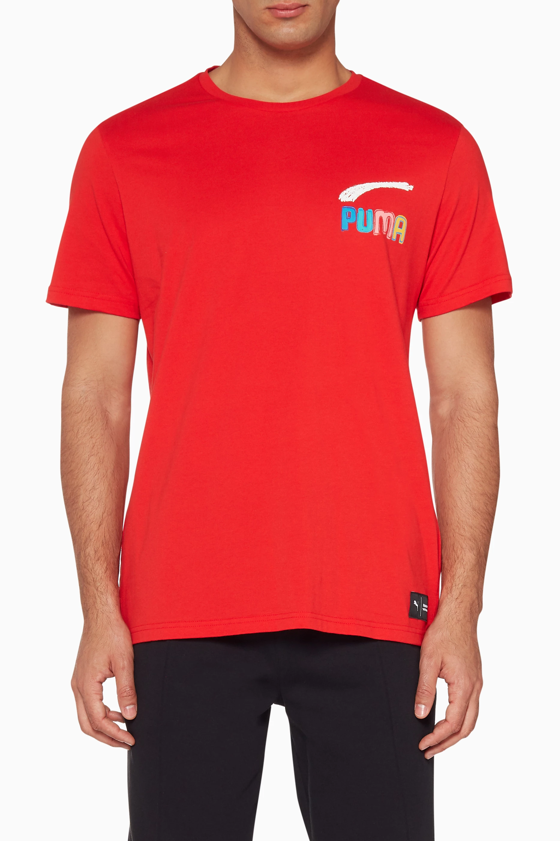 Buy PUMA Select Red Red Bradley Theodore T Shirt for Men in Oman