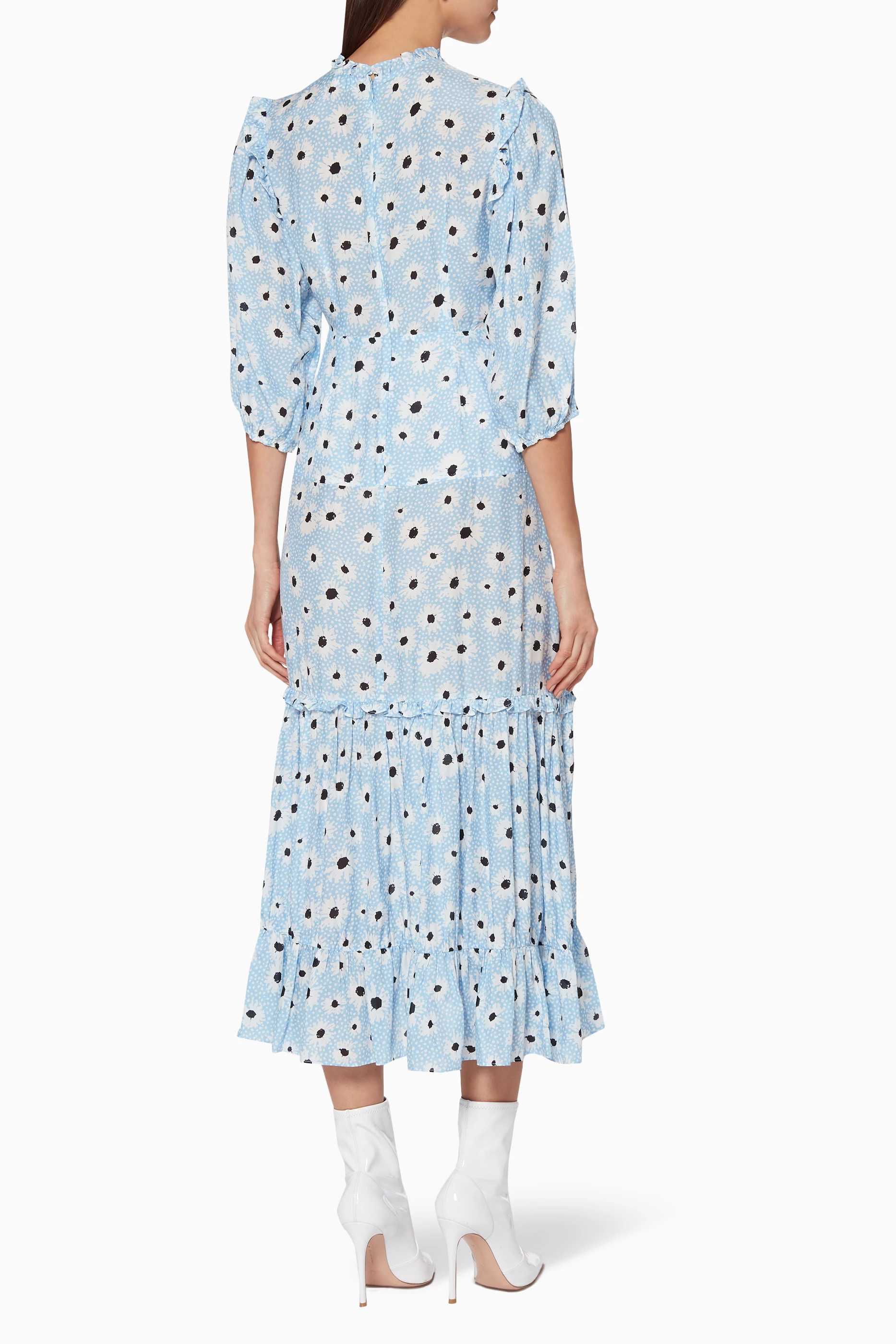 Rixo monet sales blue leopard daisy