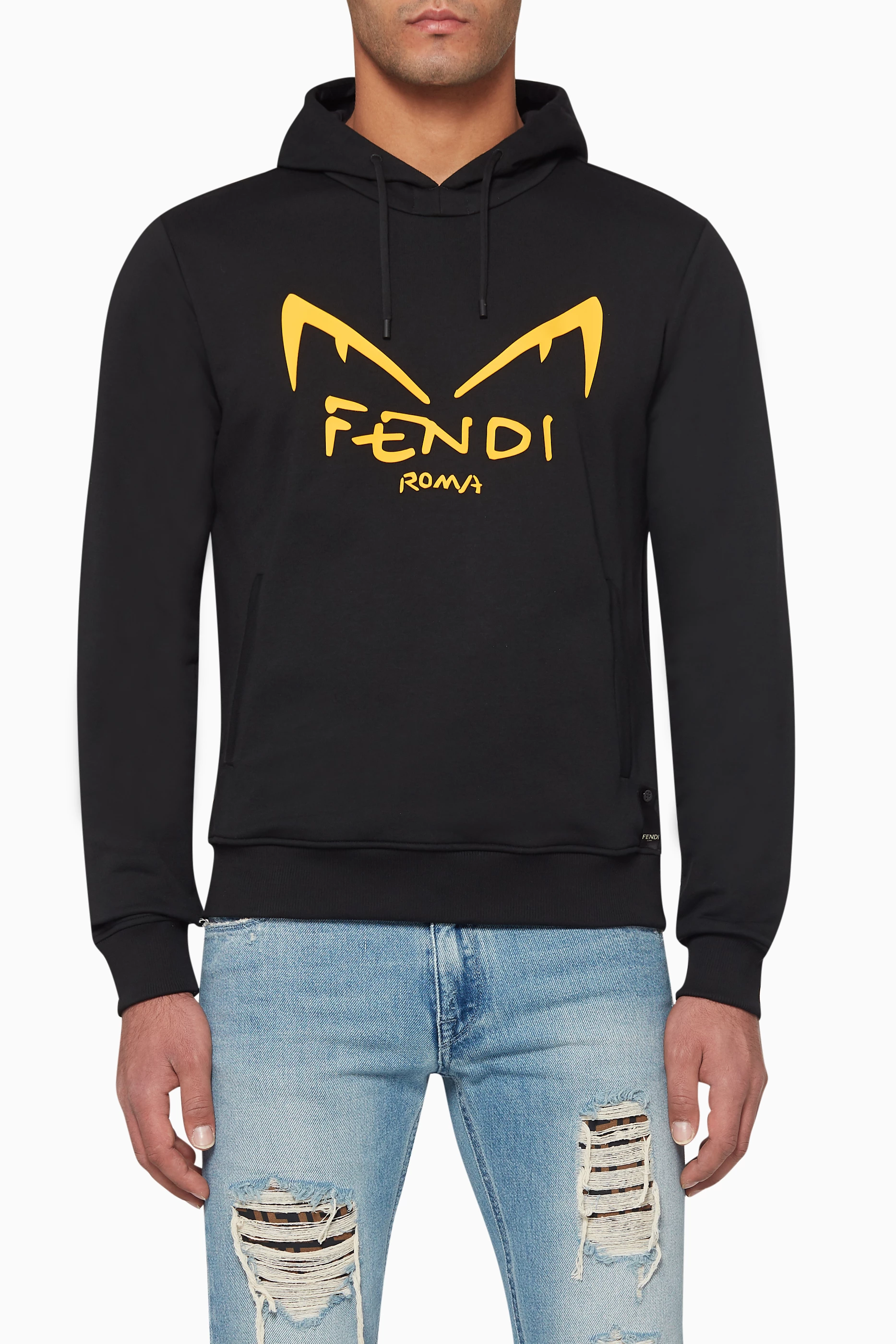 Fendi diabolic eyes best sale hoodie