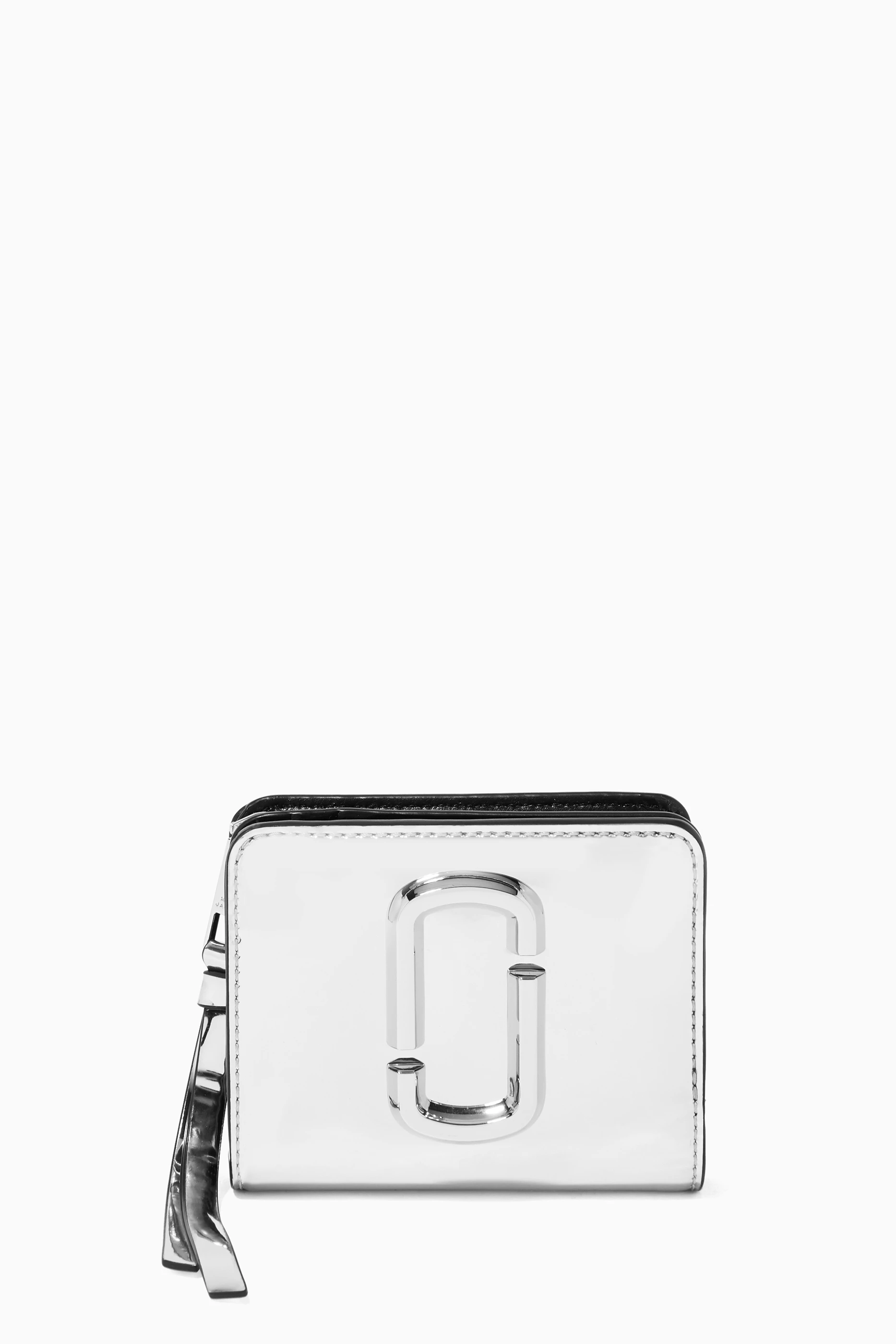 Marc jacobs silver wallet clearance