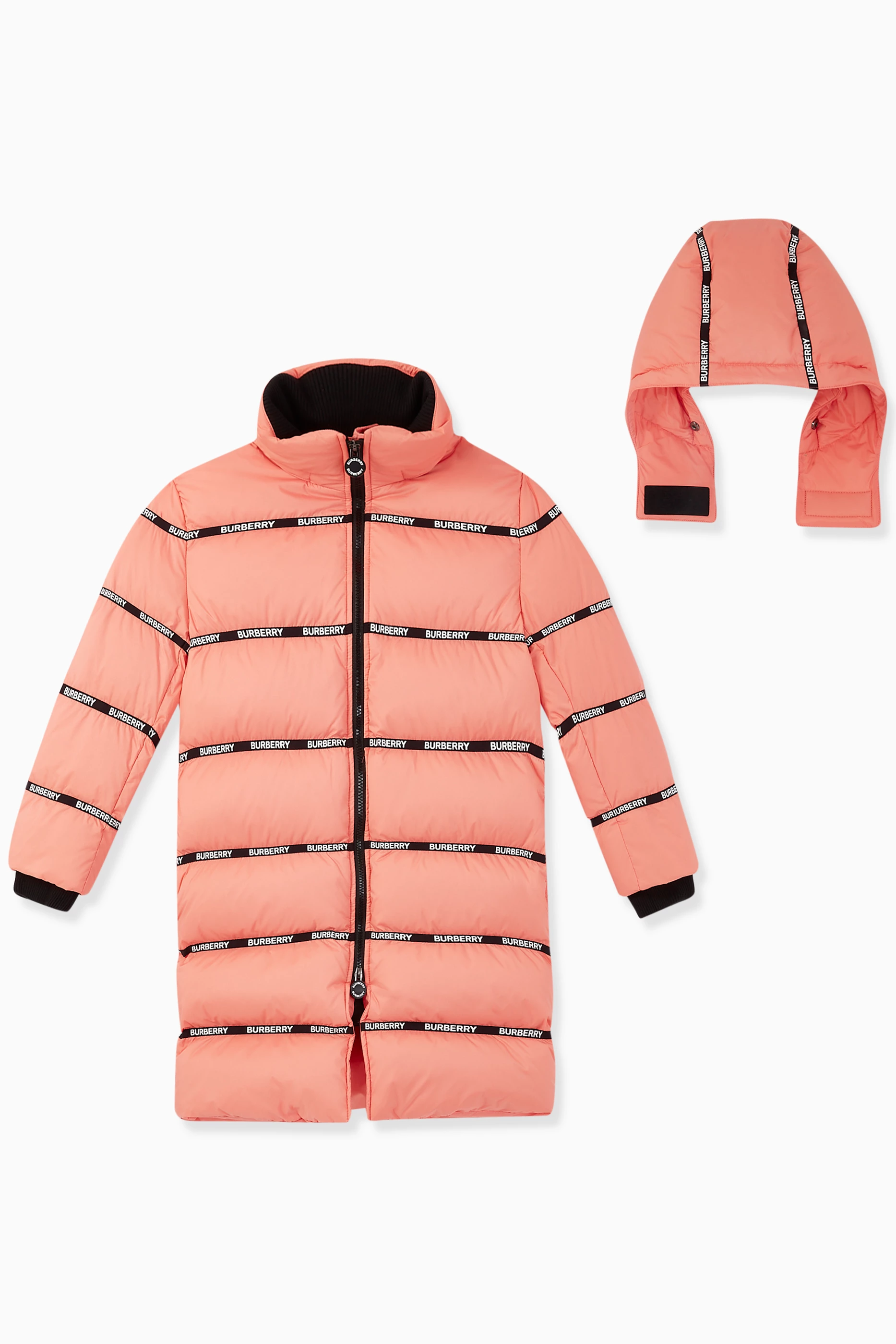 Burberry coat kids pink store