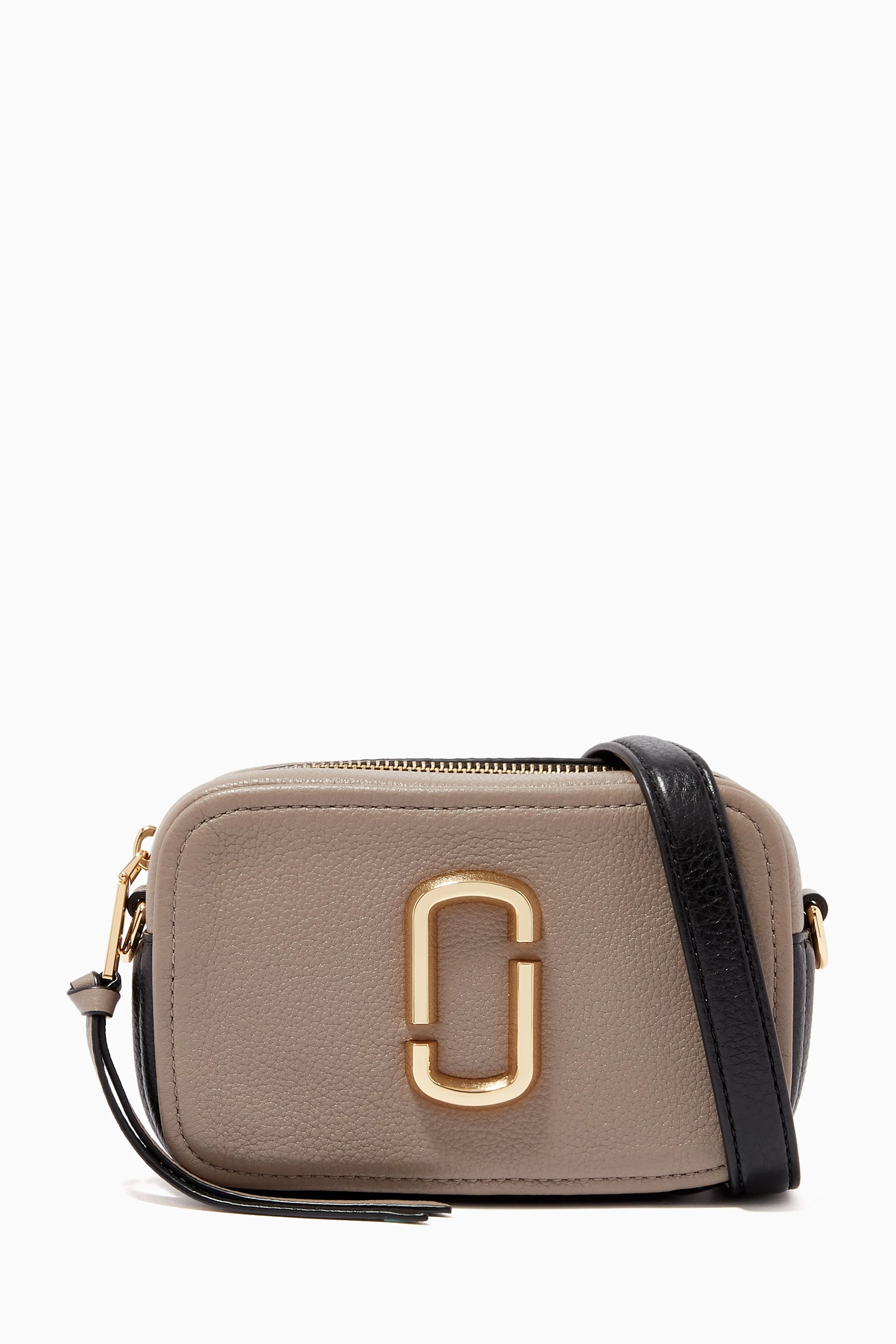 Marc Jacobs The Softshot 17 Crossbody Bag in Brown