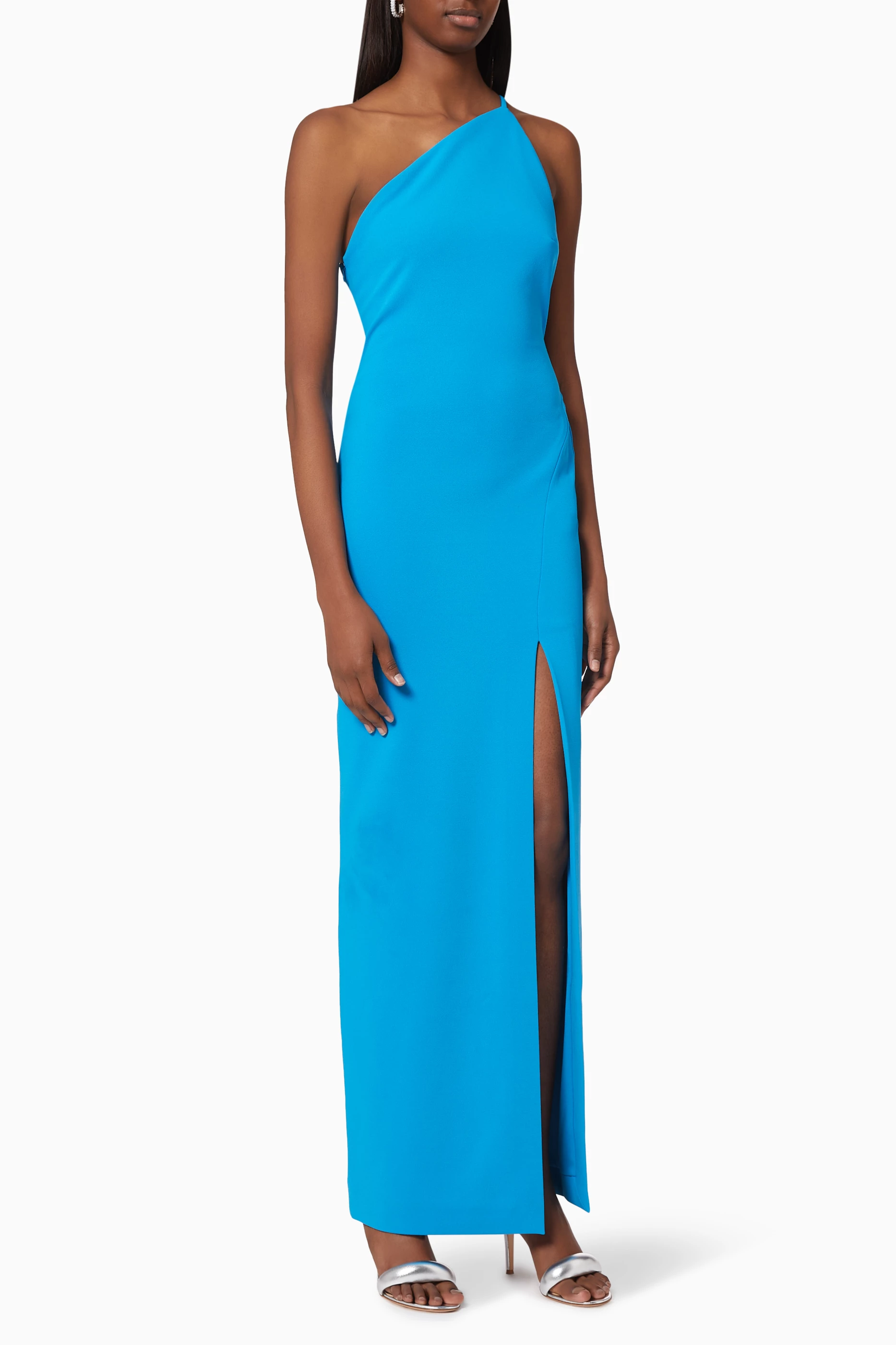 Solace london petch navy gown sale