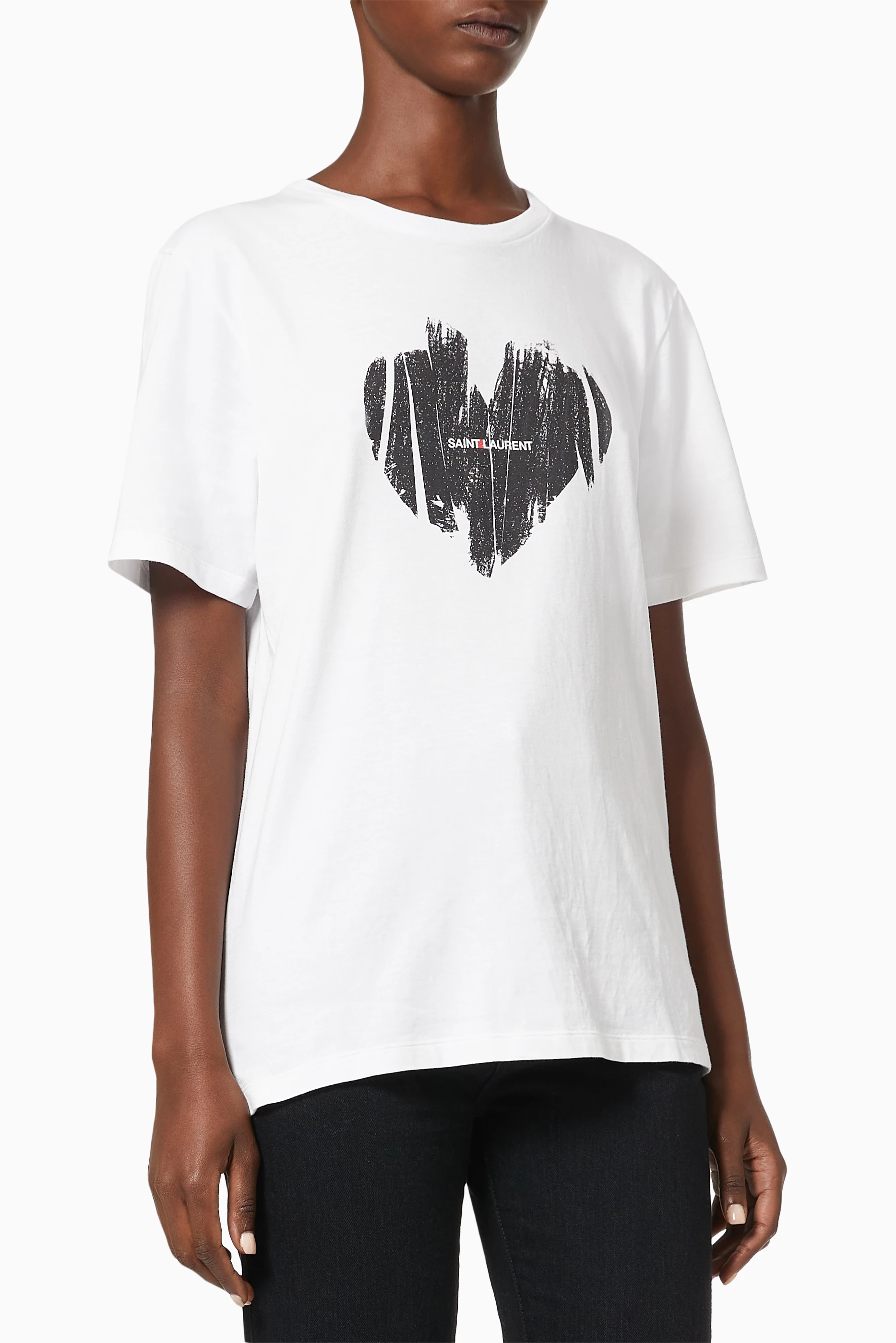 Saint online laurent tshirt
