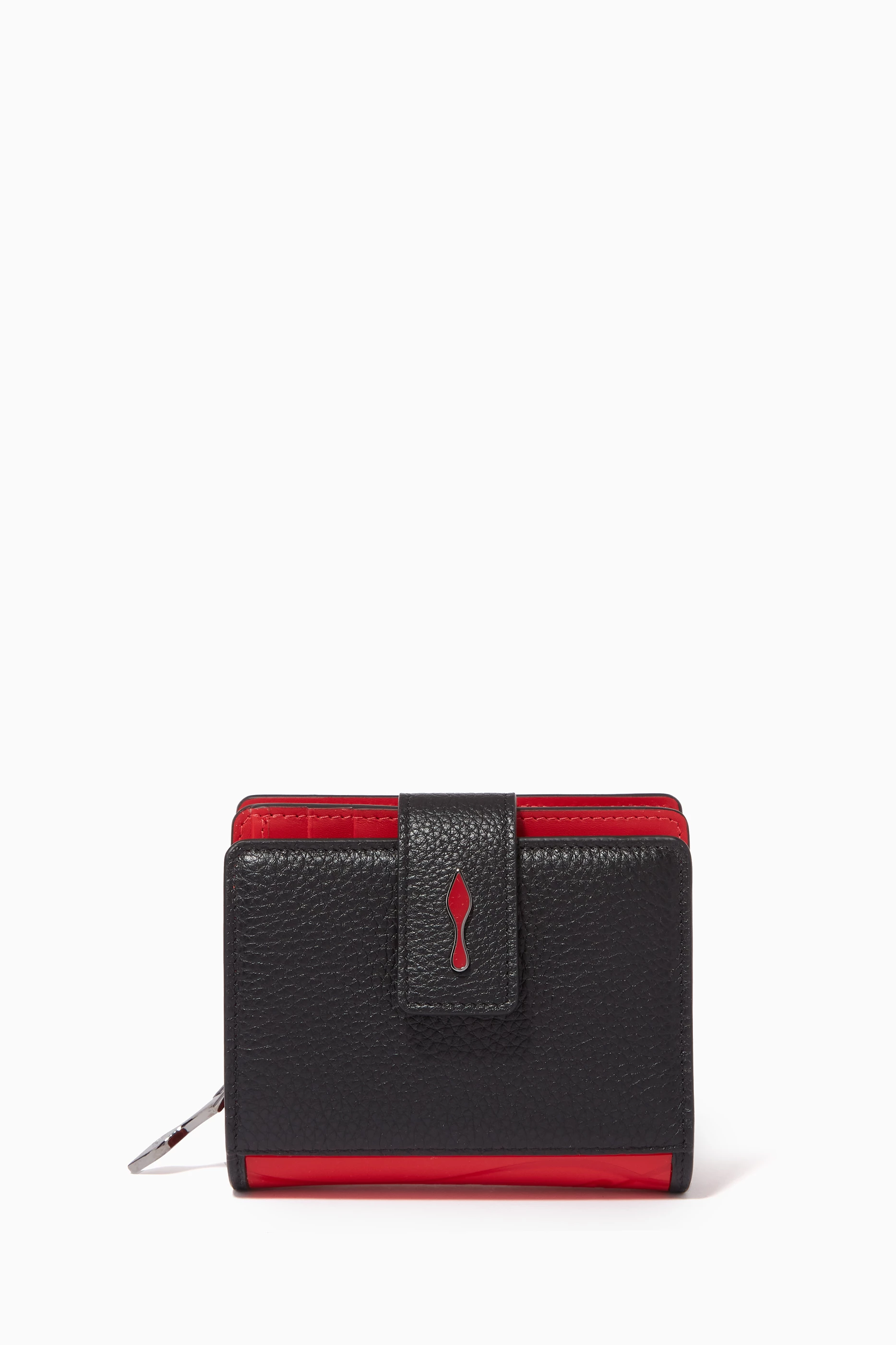 Buy Christian Louboutin Multicolour Paloma Mini Wallet in Leather