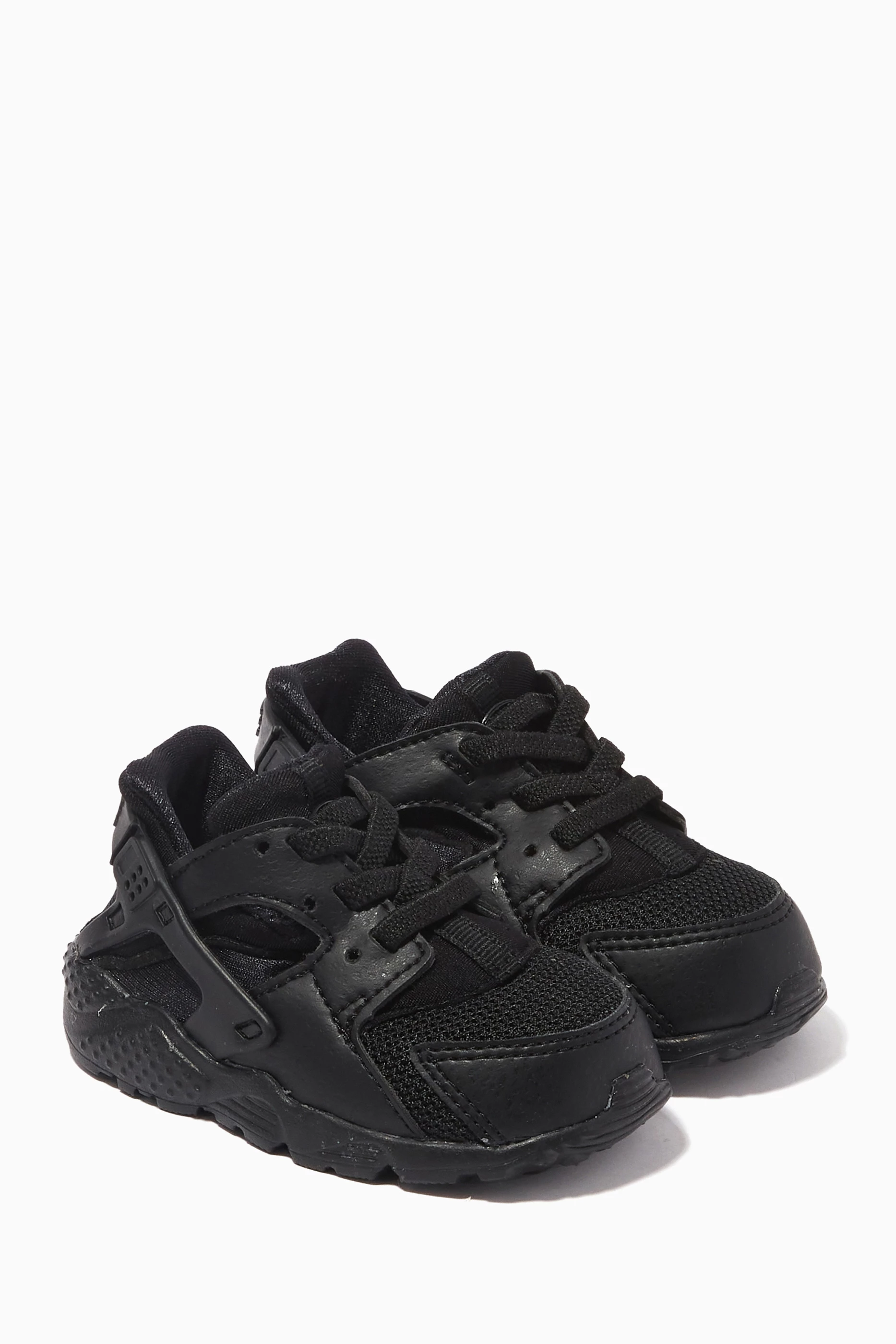 All black hot sale toddler huaraches