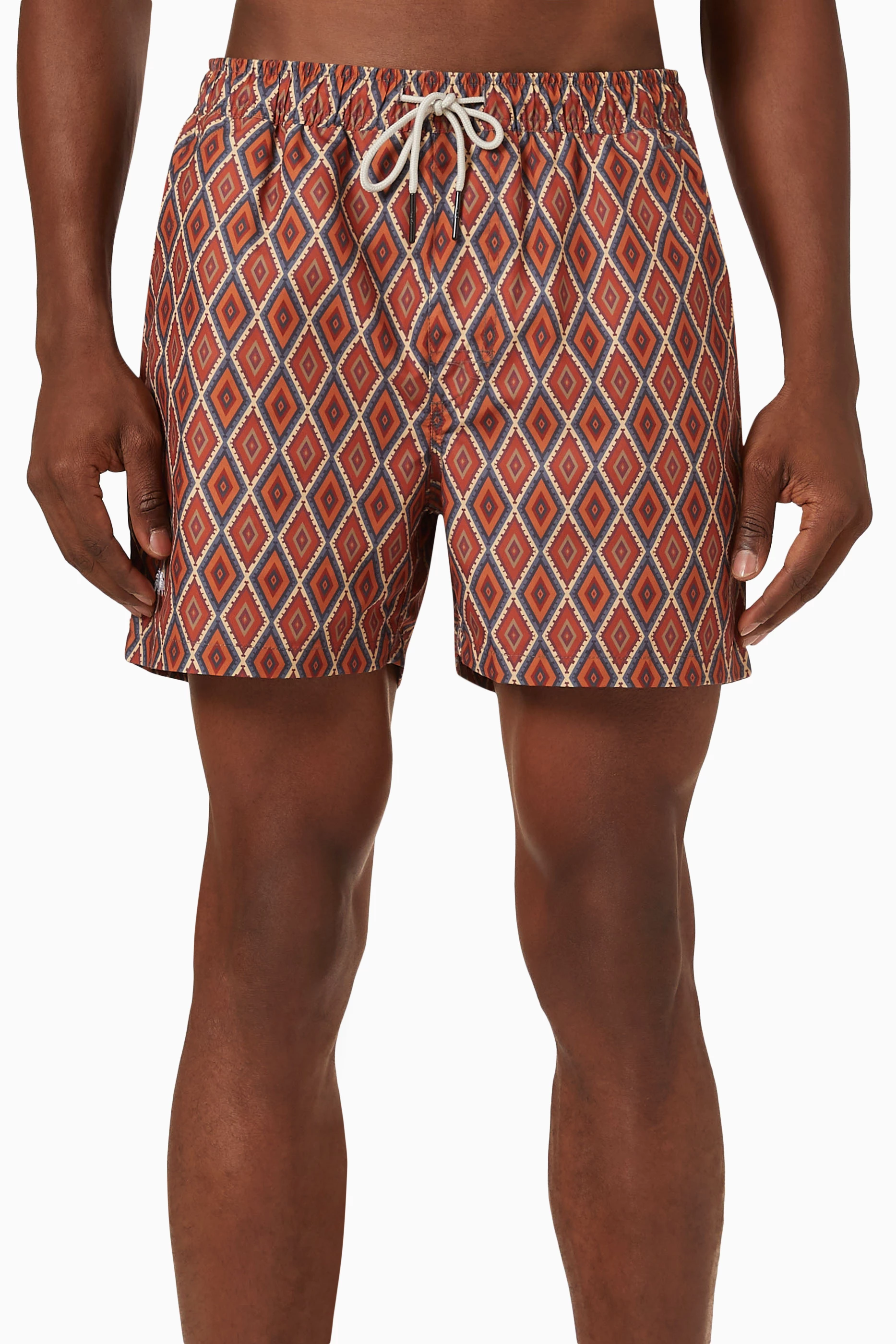 OAS Bohemia Swim Shorts Brown