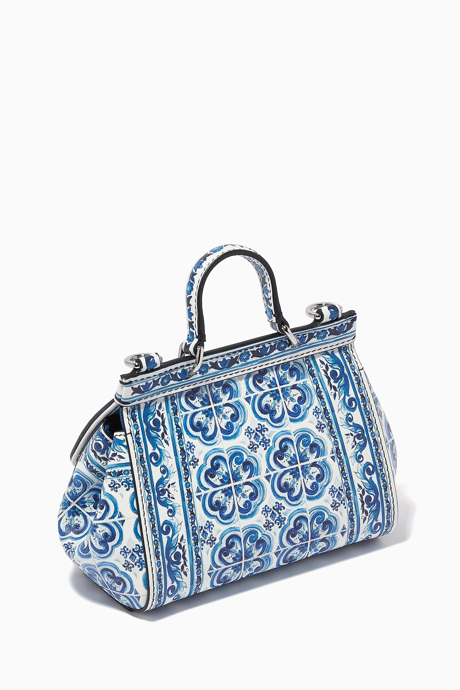 OUNASS - The Dolce Gabbana floral printed Miss Sicily Bag