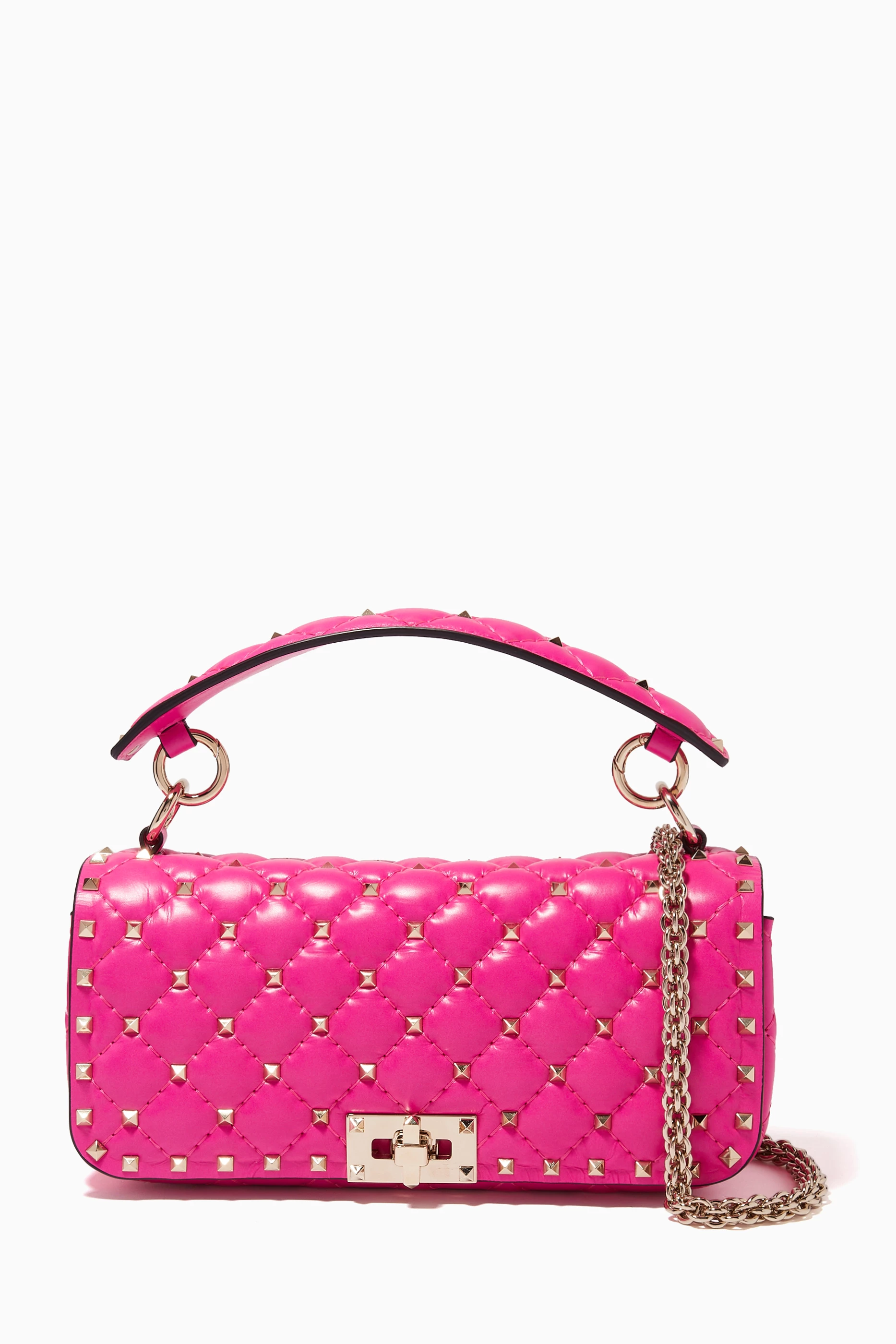 Pink valentino handbag discount