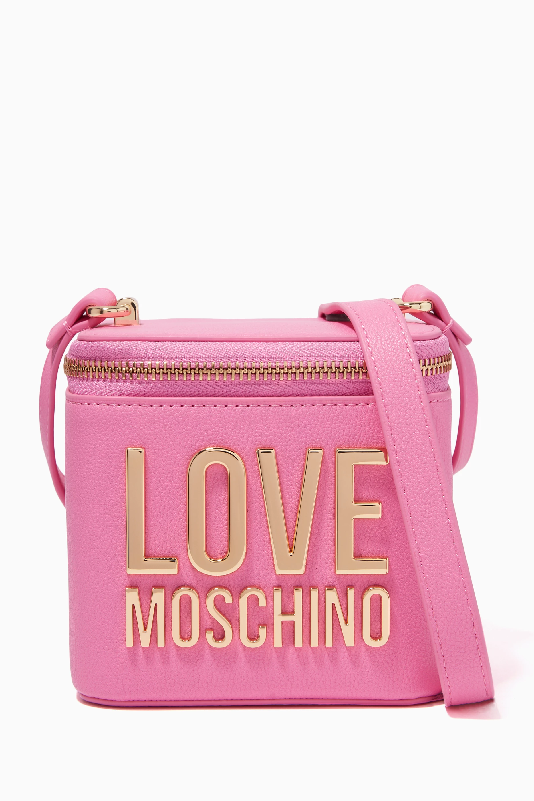 Love moschino discount pink crossbody bag