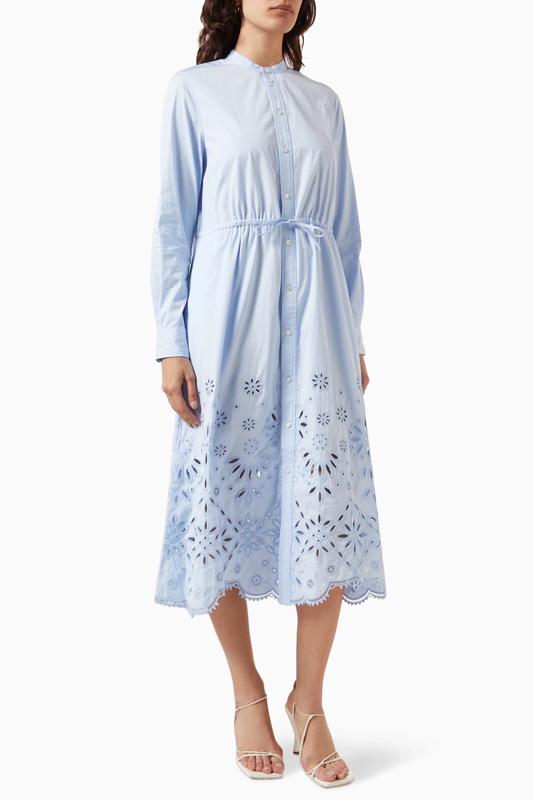 Tea length shirt dress clearance