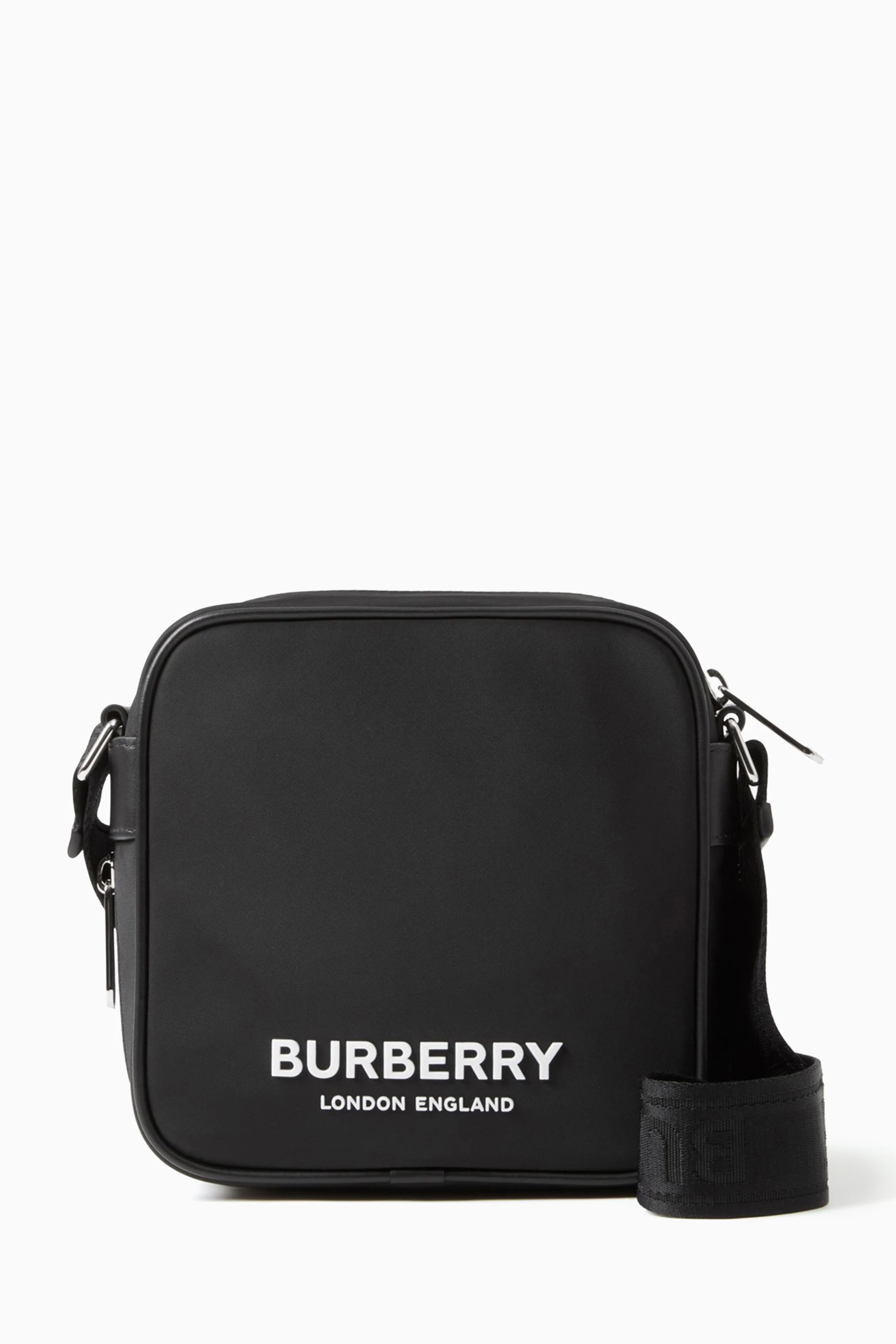 Burberry side sales bag men