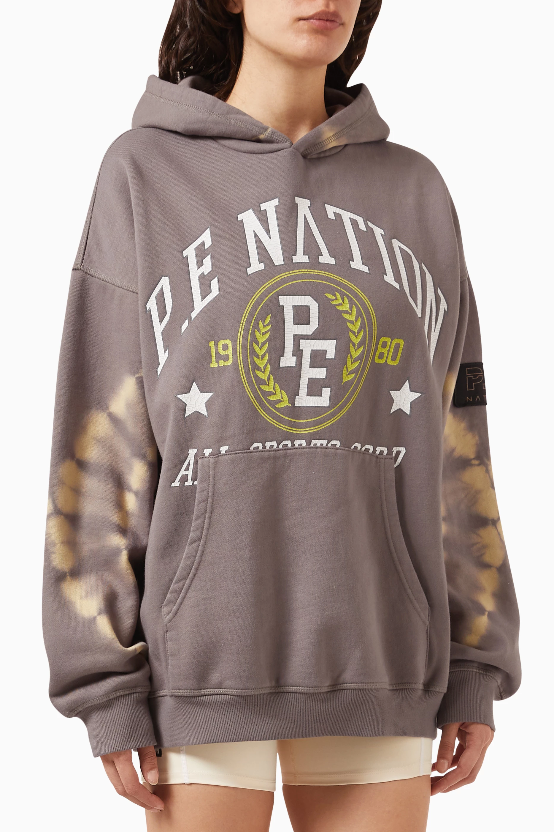 Pe nation grey hoodie sale
