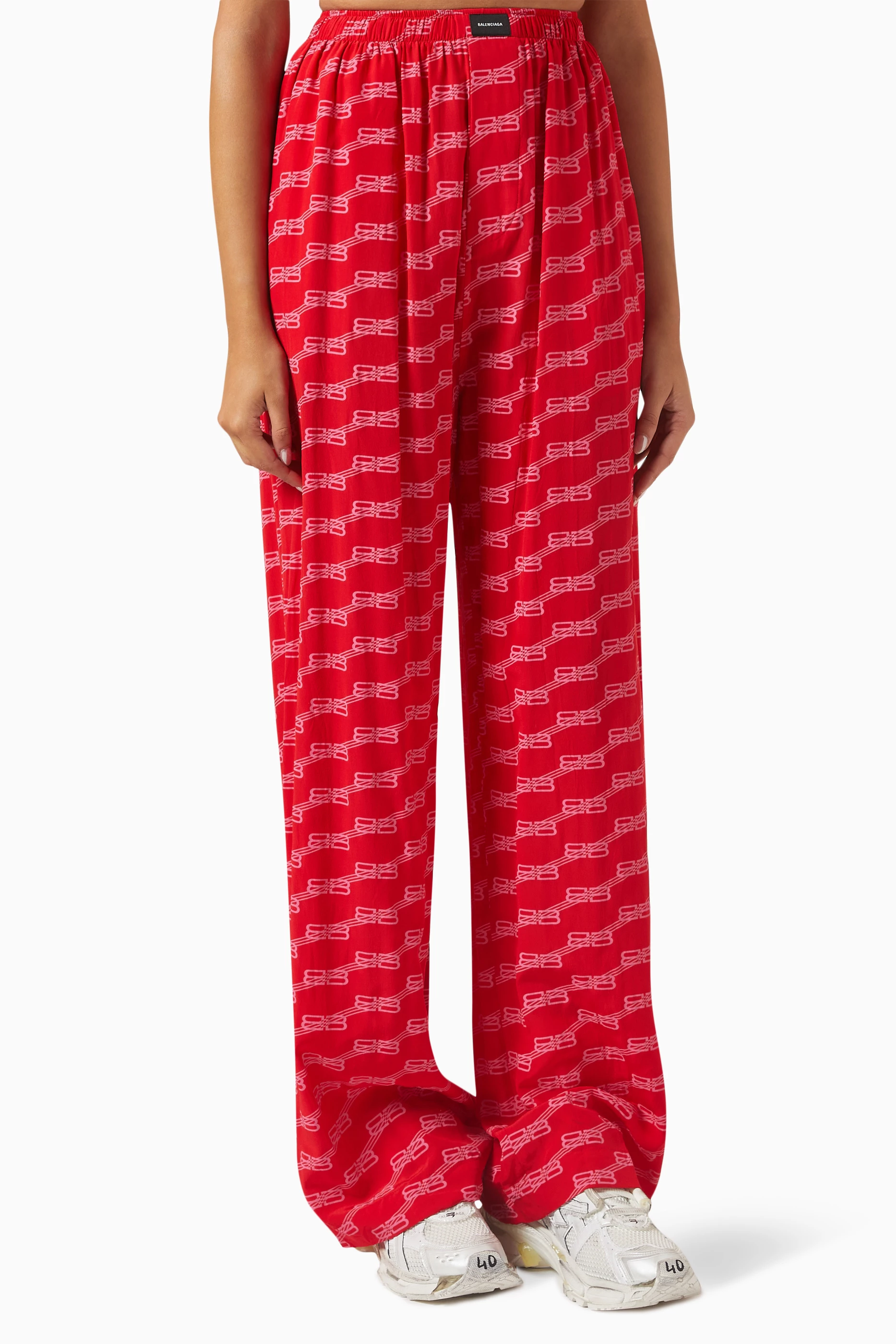 Balenciaga pants sales womens red